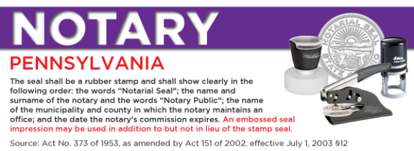 Pennsylvania Notary 2315